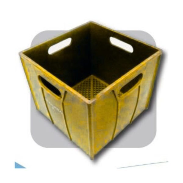 Canastilla Plástica Cubo Guayabero Paredes Sellada - Imagen 3
