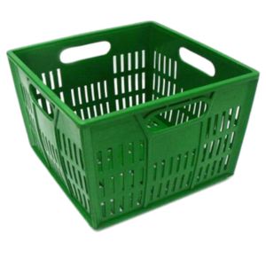 Canastilla Cubo Guayabero Acanalado Color Negro