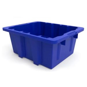 Canastilla Cubo Lechero Sellado Color Negro