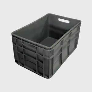 Canastilla Semibultera Sellada Color Negro