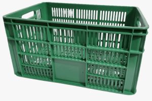 Canastilla Semibultera Barras Color Negro